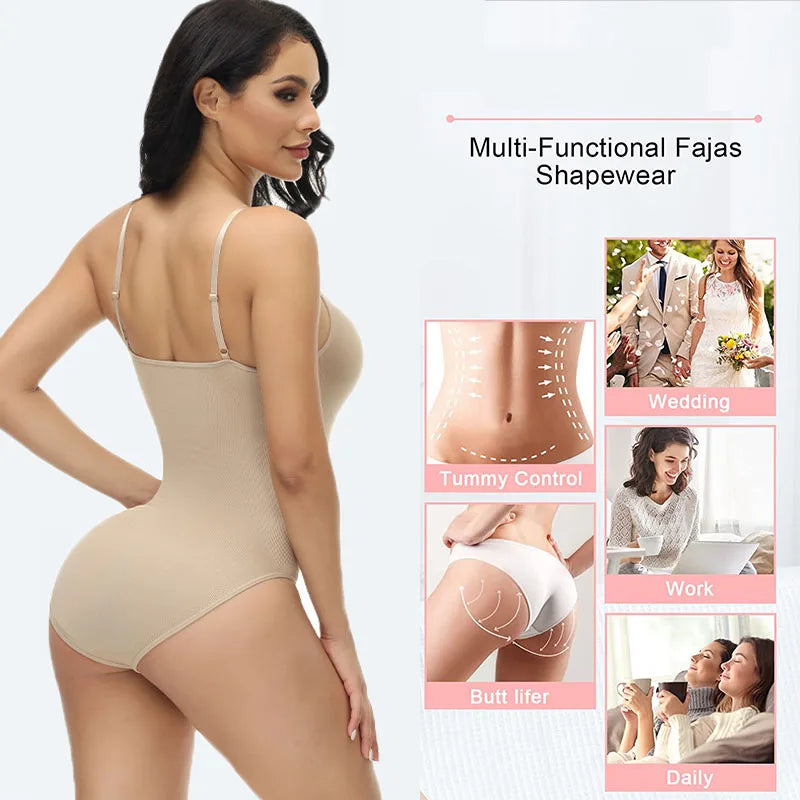 CurveContour™ Open Crotch Slimming Bodysuit