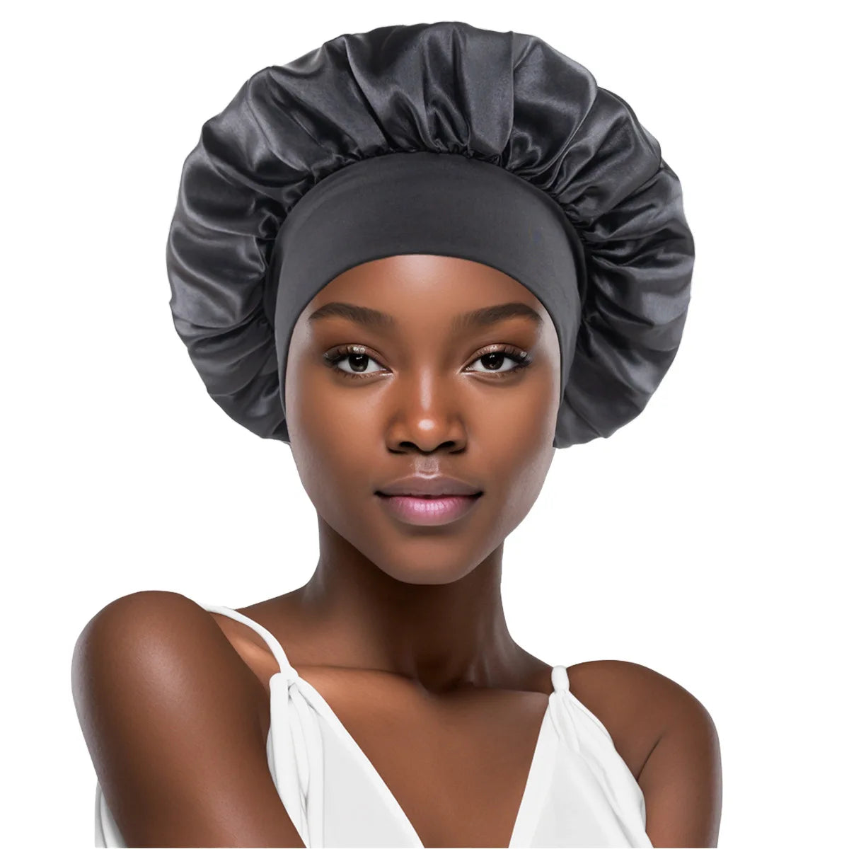 SilkEase™ 3-Piece Women's Fashion Bonnet Set